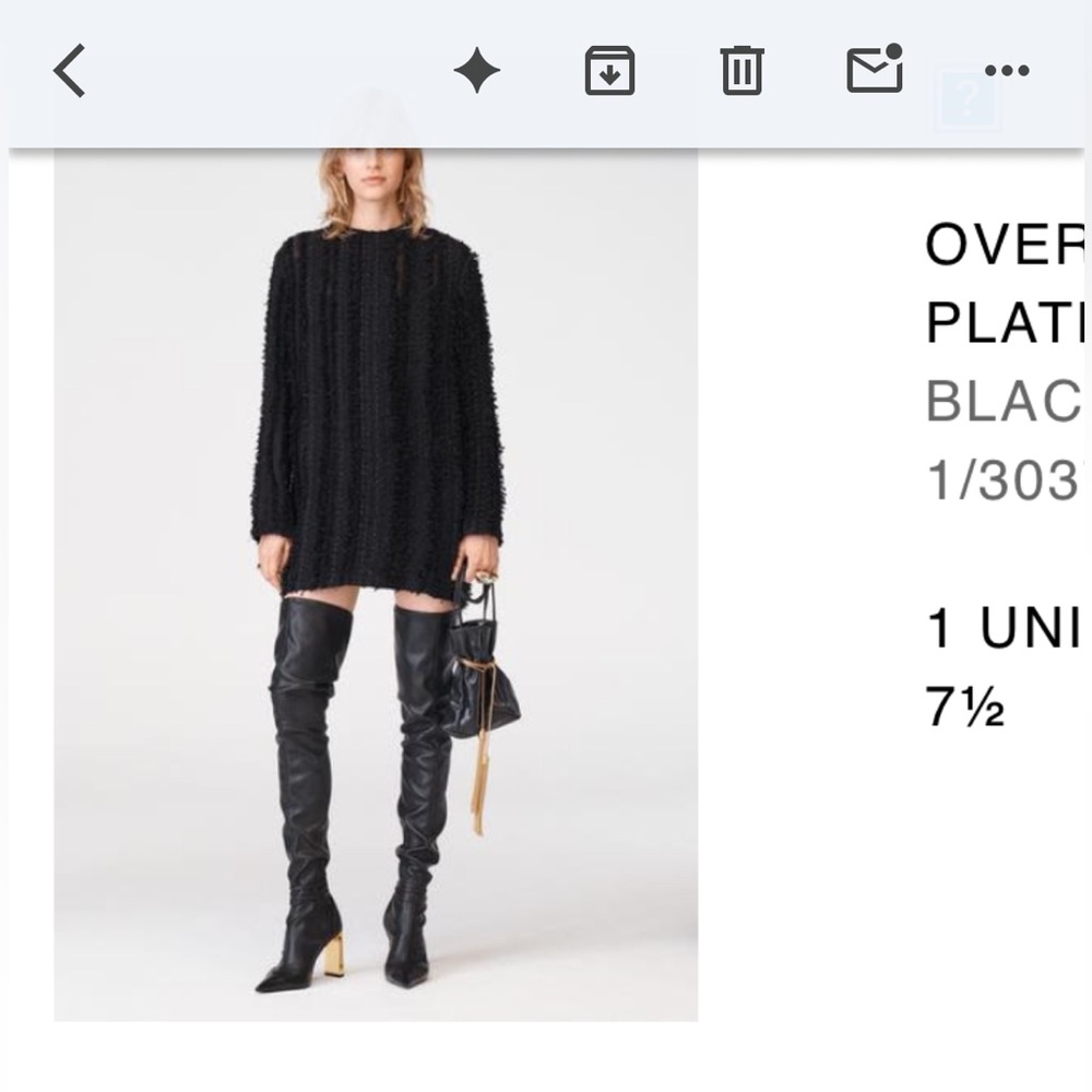 Zara RARE Textured Mini Long Sleeve Dress PERFECT for Fall Zipper HIGH quality